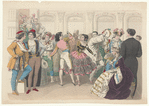 Masquerades and fancy-dress balls in prints