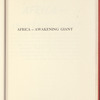 Africa - Awakening Giant