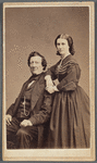 Portrait of Peter Richings and his daughter Caroline Richings