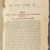 As you like it