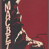 Lobby card for Federal Theatre Project production of Macbeth