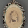 Locket with portrait of his father worn by Edwin Booth when he performed Hamlet