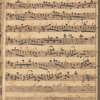 Manuscript book of minuets