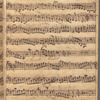 Manuscript book of minuets