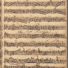 Manuscript book of minuets