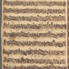 Manuscript book of minuets