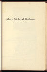 Mary McLeod Bethune