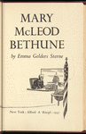 Mary McLeod Bethune