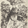 Coat of Arms with Lion and Rooster