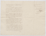Letter to Monsieur le Gouverneur