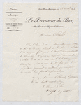 Letter to Monsieur le Prévot, No. 373