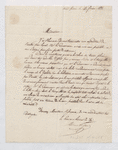 Letter from Arsène Nogues and English translation