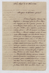 Letter to Monsieur le Directeur Général