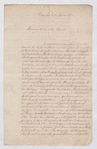 Letter to Monsieur le Directeur Genéral from Louis Choré