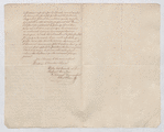 Letter to Monsieur le Directeur Genéral from Louis Choré