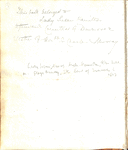 Lady Anne Hamilton commonplace book of poetry