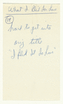 What I did for love / Edward Kleban