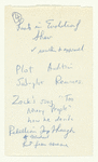 Miscellaneous lyrics / Edward Kleban