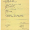 Miscellaneous lyrics / Edward Kleban
