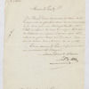 Letter to Monsieur le Prévot, No. 446