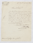 Letter to Monsieur le Prévot, No. 446