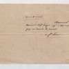 Letter to Monsieur le Capitaine