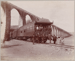 Group on a train