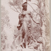 Statuary, unidentified garden