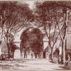 Arched entrance to cathedral