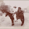 Couple on horseback