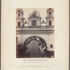 Arch at the entrance of the Bridge of Pizarro, Lima