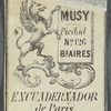 Removed label #2 from inside front cover