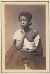 Studio portrait of an unidentified Peruvian girl