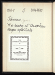The Books of American Negro Spirituals