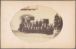 Group portrait with boys and men