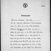 la Rue, Emile de. ALS to. Continued on the inside of envelope
