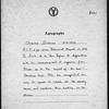 la Rue, Emile de. ALS to