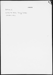 Landor, Walter Savage. ANS to