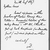 Lewes, [George Henry]. ALS to