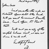 Lewes, G. H. ALS to