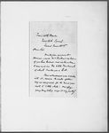 Linley, George. ALS to