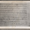 Verdi, Giuseppe. [Otello (sketches)] Prima stesura del "Salce" nell'opera Otello, G. Verdi
