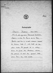 la Rue, Emile de. ALS to