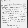 la Rue, Emile de. ALS to