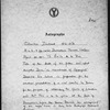 la Rue, Emile de. ALS to