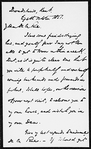 la Rue, Emile de. ALS to