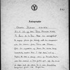 la Rue, Emile de. ALS to