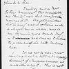 la Rue, Emile de. ALS to