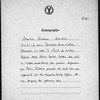 la Rue, Emile de. ANS to