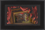 Top Banana, 3-D illuminated color sketch in two planes